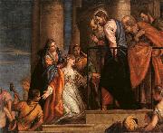  Paolo  Veronese Christ and the Woman with the Issue of Blood oil painting
